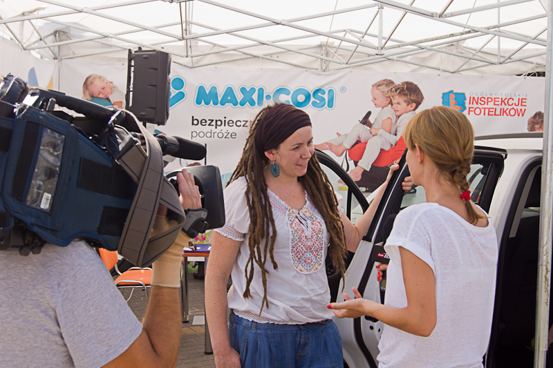 Dzięki wsparciu sponsorów przekaz Inspekcji Fotelików mógł trafić do mediów w całej Polsce - Inspekcje 2013